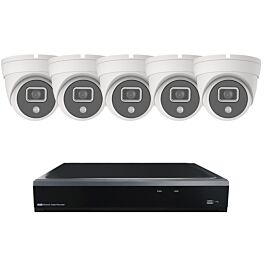 Dome Mini-Kamerasystem Weiß SMART 5