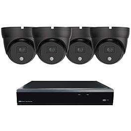 Dome Mini-Kamerasystem Schwarz ELITE 4