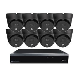 Dome Mini-Kamerasystem Schwarz ELITE 8