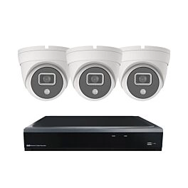 Kabelloses Dome-Minikamerasystem Weiß SMART 3
