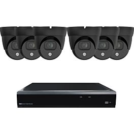 Kabelloses Dome-Kamerasystem Schwarz SMART 6