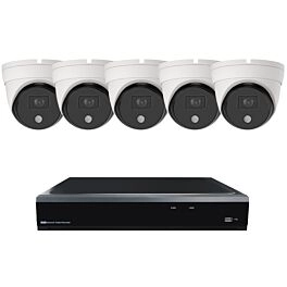 Dome Mini-Kamerasystem Weiß ELITE 5