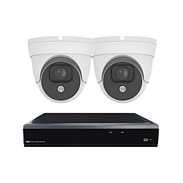 Drahtloses Dome-Kamerasystem Weiß SMART 2