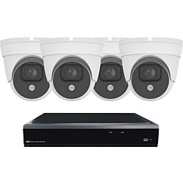 Drahtloses Dome-Kamerasystem Weiß SMART 4