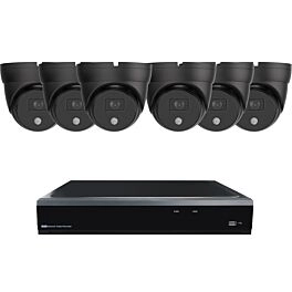 Kabelloses Dome-Minikamerasystem Schwarz ELITE 6