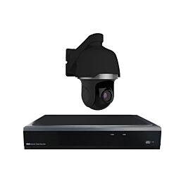 PTZ-Überwachungskamera-Set schwarz SMART 1