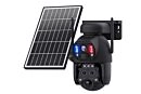 4G PTZ Alarmkamera mit Solarpanel Schwarz PLUS