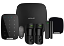 Ajax Hub 2 Funk-Alarmsystem Komplettset Schwarz