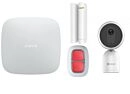 Pflegeset mit SOS-Taste, Türsensor und Kamera White SMART