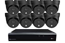 Kabelloses Dome-Minikamerasystem Schwarz SMART 8