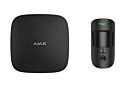 Ajax Fotoalarm PIR-Kit Schwarz SMART