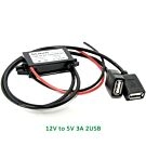 12V auf 5V USB-Konverter (8-35V Eingang) – 2x USB 3A Netzteil