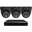 Kabelloses Dome-Kamerasystem Schwarz SMART 3