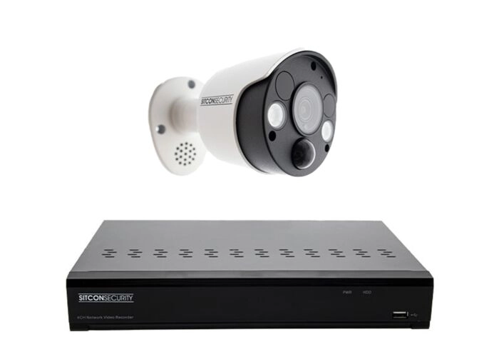 Warnlicht-Überwachungskamera-Set SMART 1 main product photo