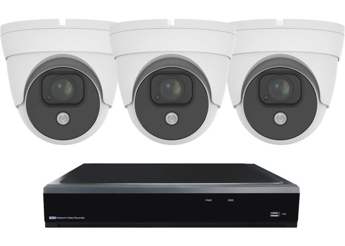 Drahtloses Dome-Kamerasystem Weiß SMART 3 main product photo