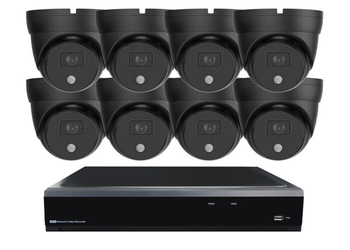 Kabelloses Dome-Minikamerasystem Schwarz SMART 8 main product photo