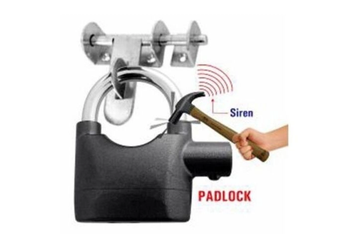 Vorhängeschloss + Alarm main product photo